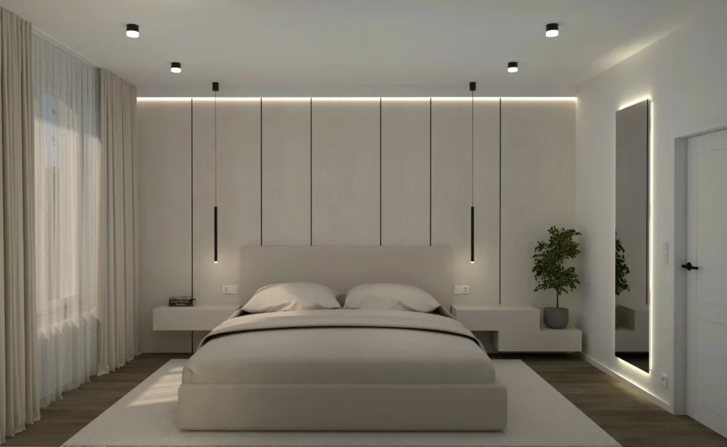 Minimalistyczne mieszkanie z klasą - usługi projektowania wnętrz online